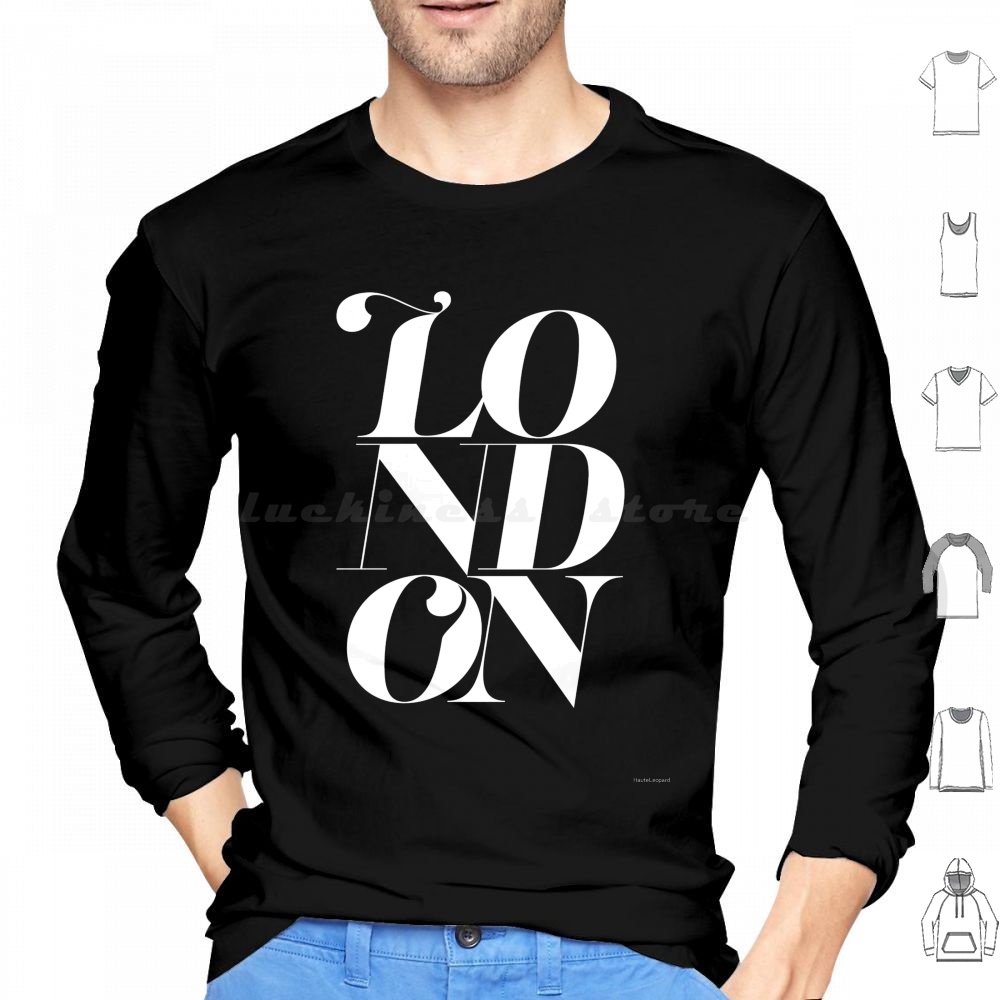Men'S Fashion Uk - Haute léopard Londres graphique Souvenir sweats