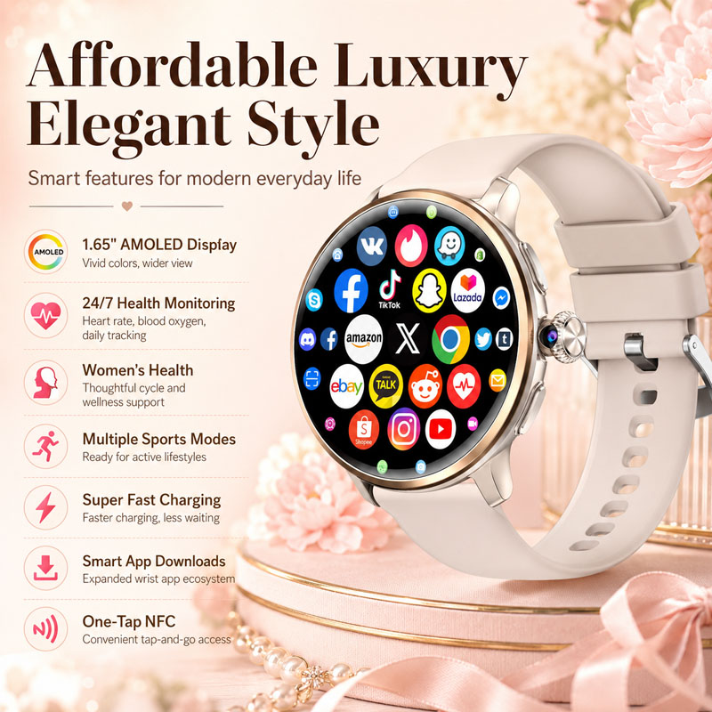 Men'S Fashion App - Montres intelligentes avec appel vidéo 4G