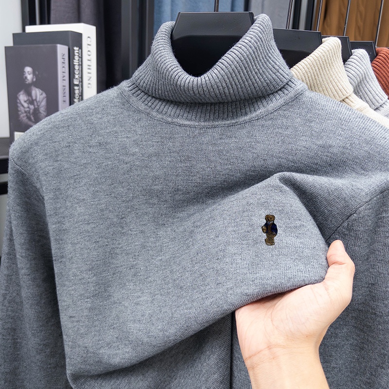 Mens Fashion Mullet - Marque de luxe hommes printemps manches