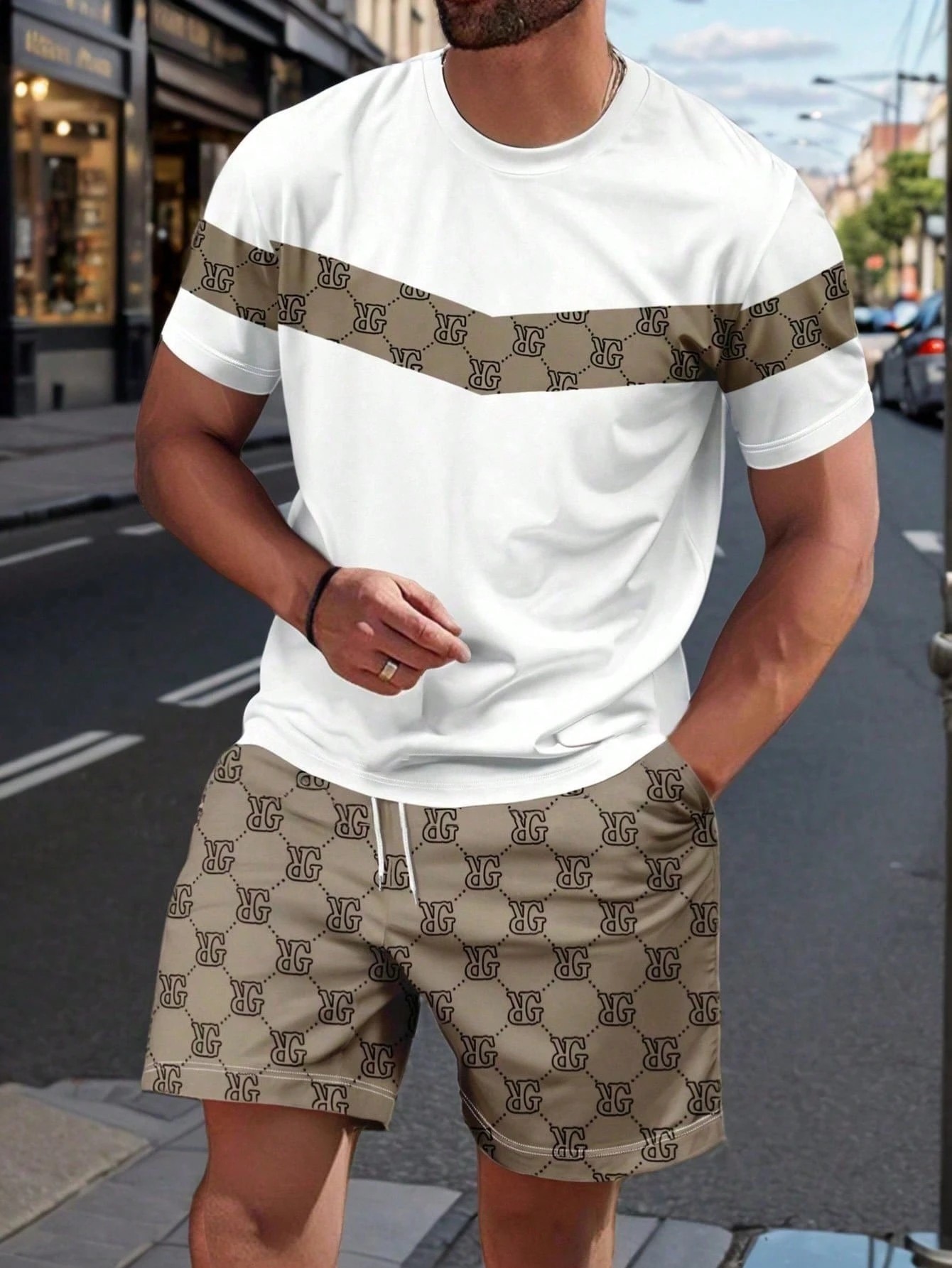 Men'S Fashion Clothing - Costume d'été 2026 pour homme avec