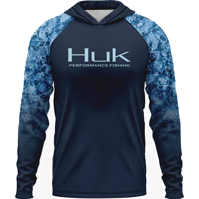 Men'S Fashion Over 50 - HUK pêche à manches longues UPF
