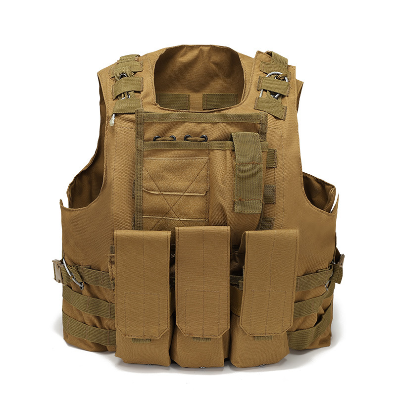 Tactical Vest Men - Gilet tactique Oxford 600D pour homme,