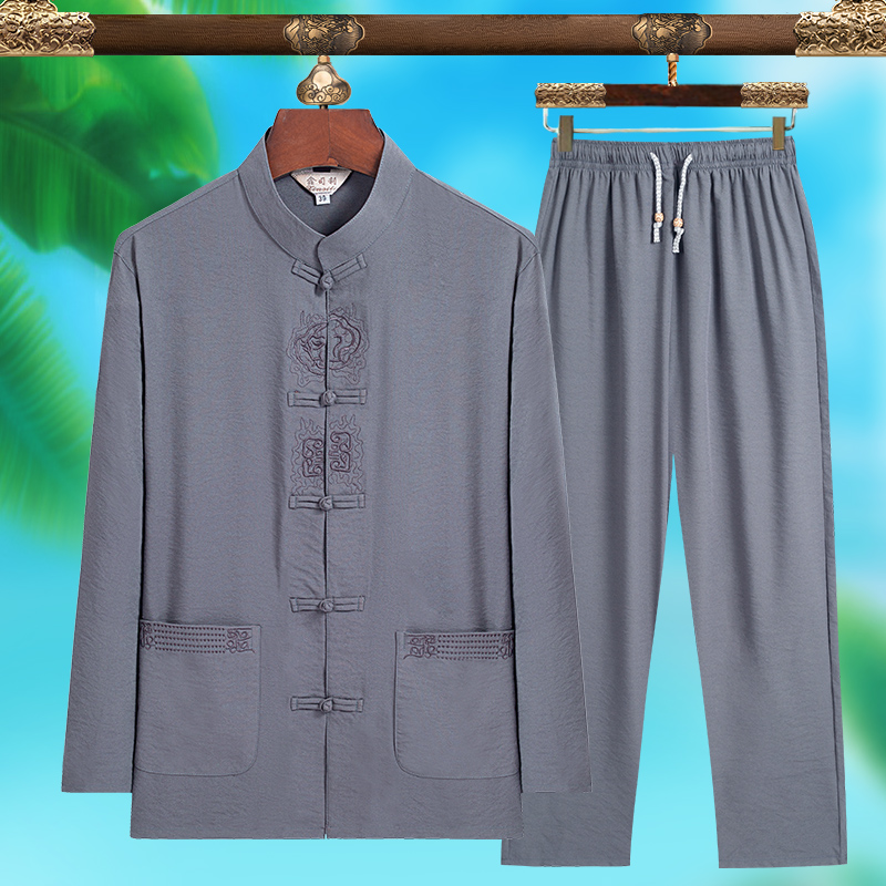 Quality Men'S Fashion - Costume Tang pour homme de haute