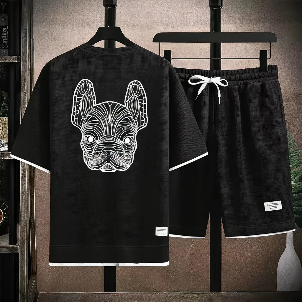 Quality Men'S Fashion - Ensemble t-shirt et short à manches