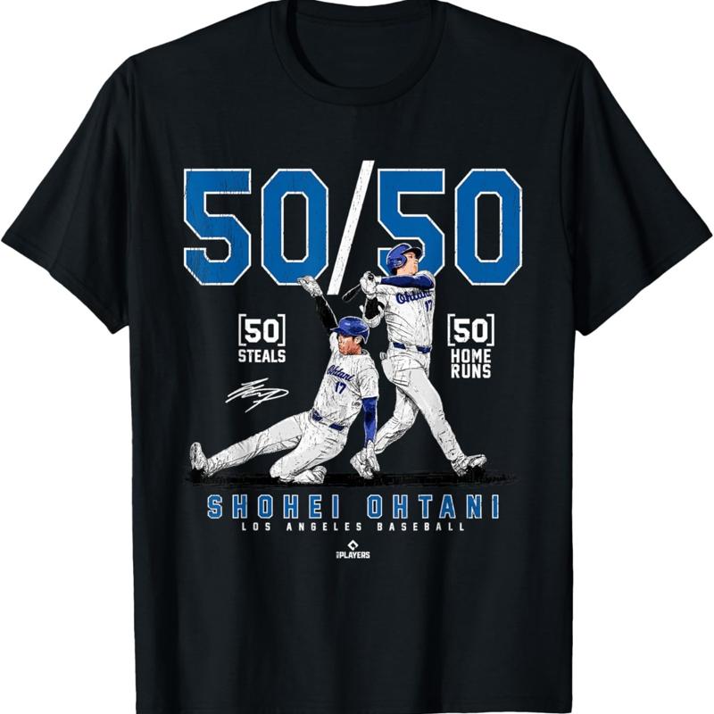 Men'S Fashion Over 50 - T-shirt Ohtani 50 Club Legend Shohei