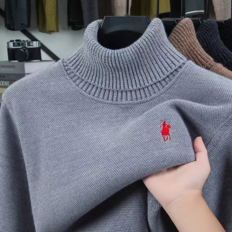 Mens Fashion Mullet - Pull en velours de marque haut