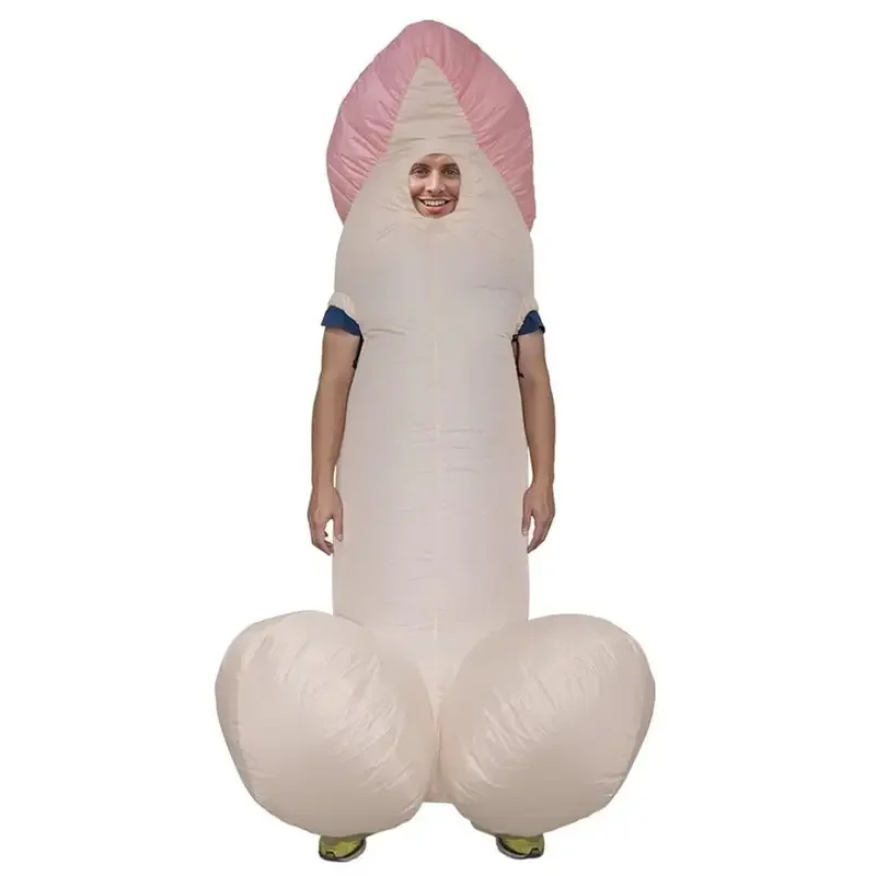Men Fashion Rave - Costume gonflable sexy pour homme, motif