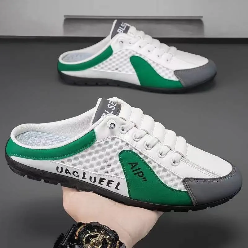 Men'S Fashion Loafers - Demi-pantoufles à semelles souples pour hommes,