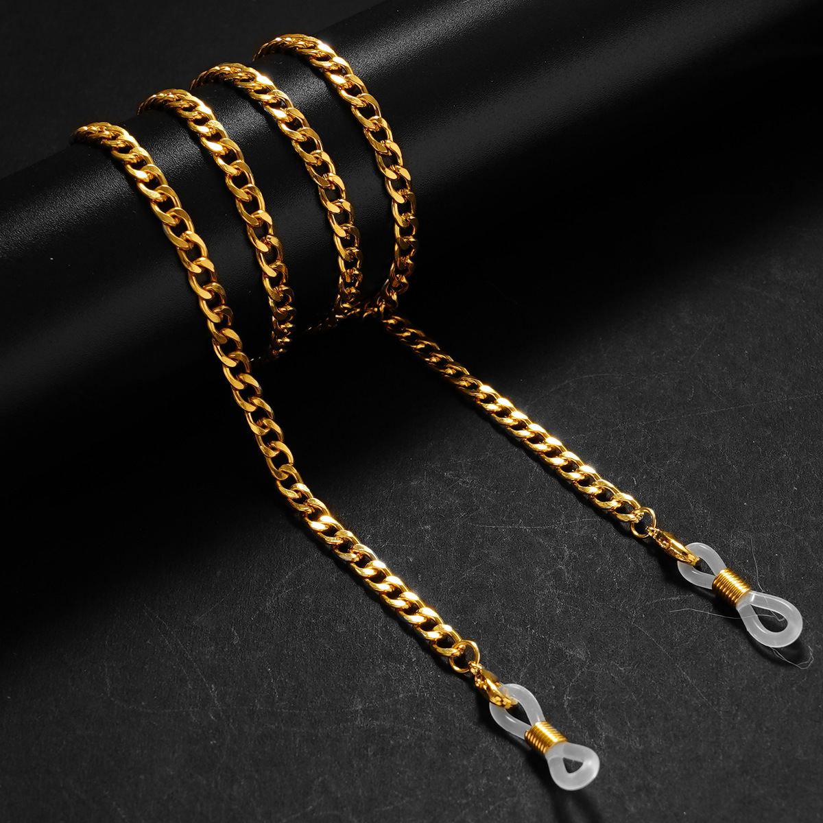 Men Fashion Rave - Chaîne à maillons simples pour lunettes,