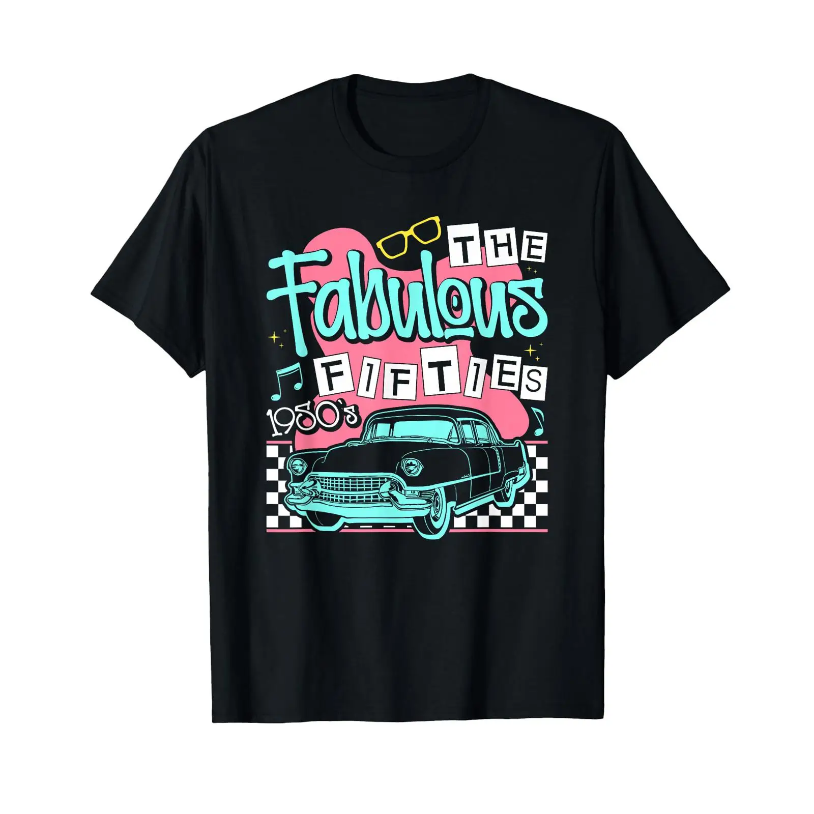 1950S Fashion Men'S - Le fabuleux t-shirt voiture classique des
