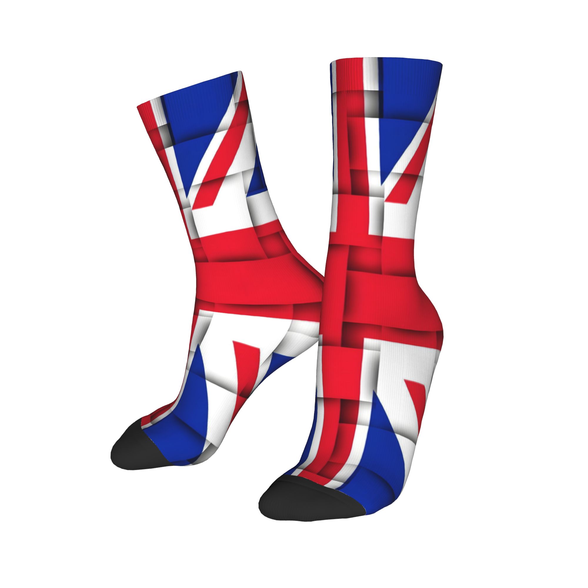 Men'S Fashion Uk - Chaussettes personnalisées drapeau Union Jack du