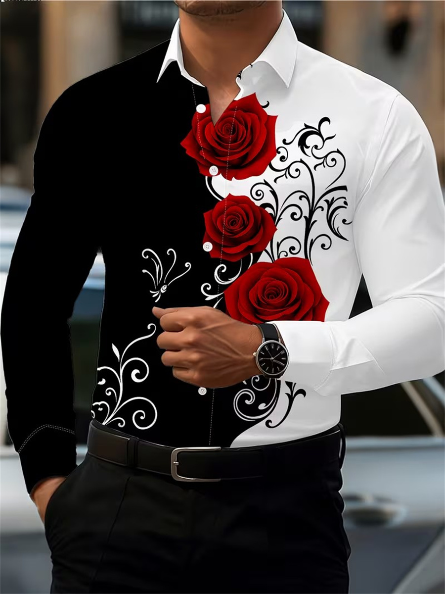 Quality Men'S Fashion - Chemise à manches longues pour homme,