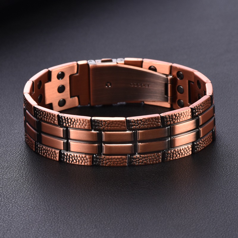 Men'S Fashion Lk - Bracelet en cuivre haut de gamme