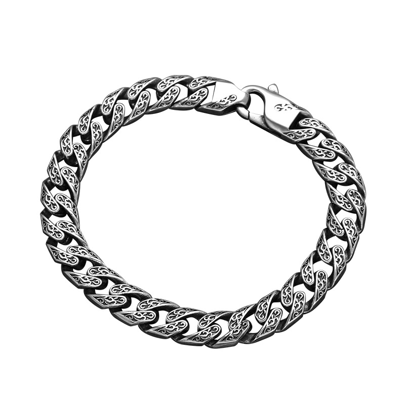 Men'S Fashion Lk - Nouveau bracelet chaîne cubaine de style
