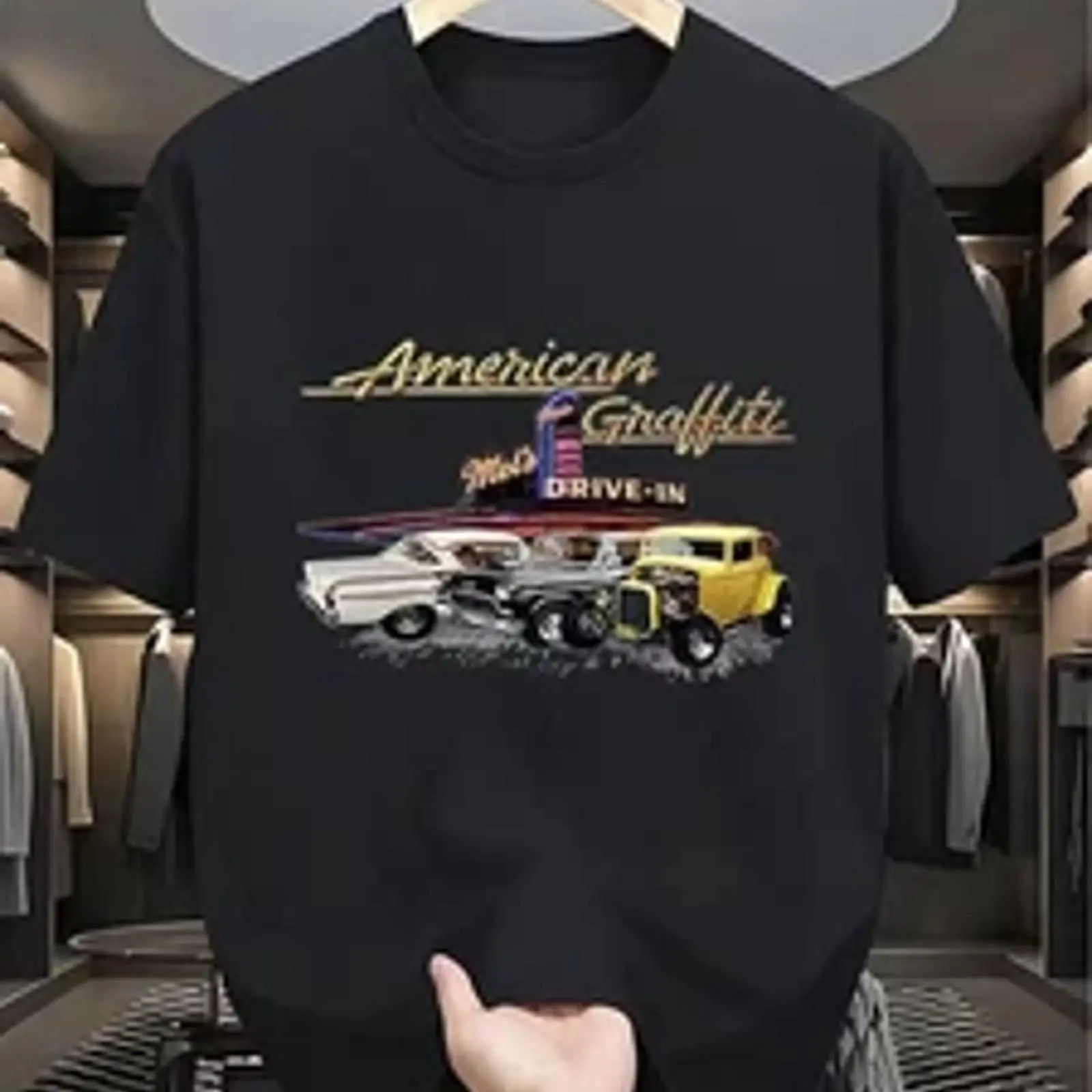 1950S Fashion Men'S - T-shirt pour homme style rétro années