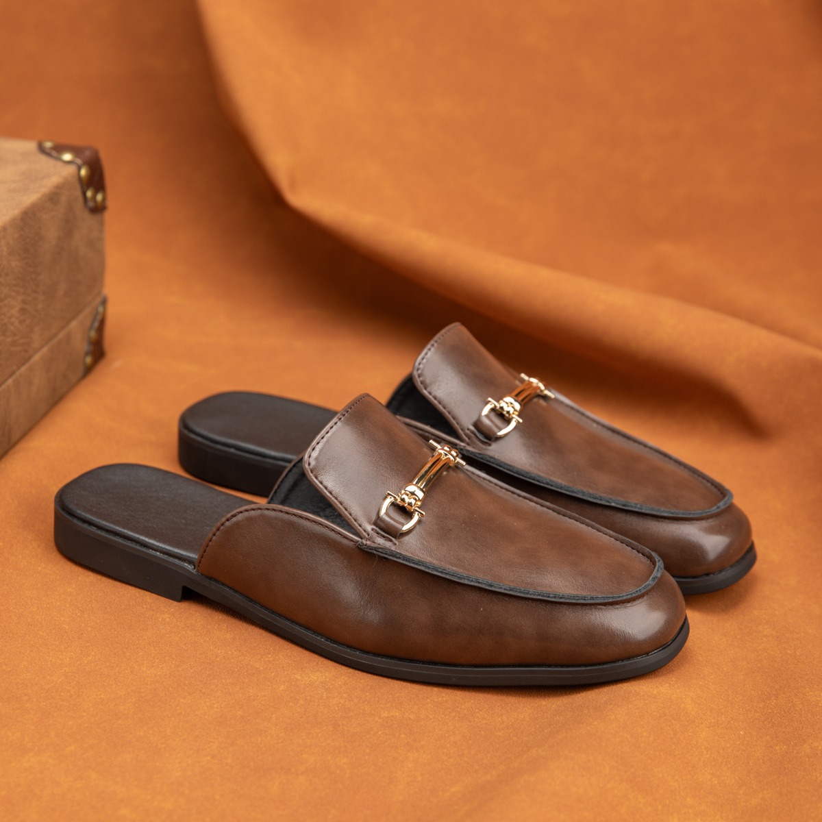 Men'S Fashion Loafers - Mules homme 38-47, mocassins à boucle,