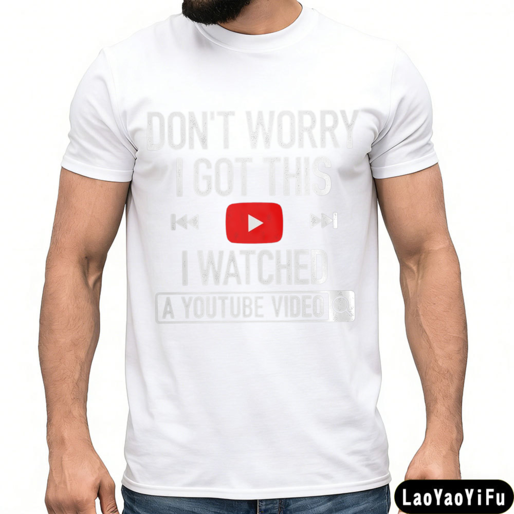 T-shirt drôle pour hommes avec - Men Fashion Youtuber avis et prix