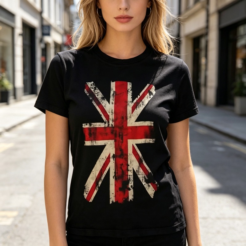 T-shirt graphique Union Jack,  - Men'S Fashion Uk avis et prix