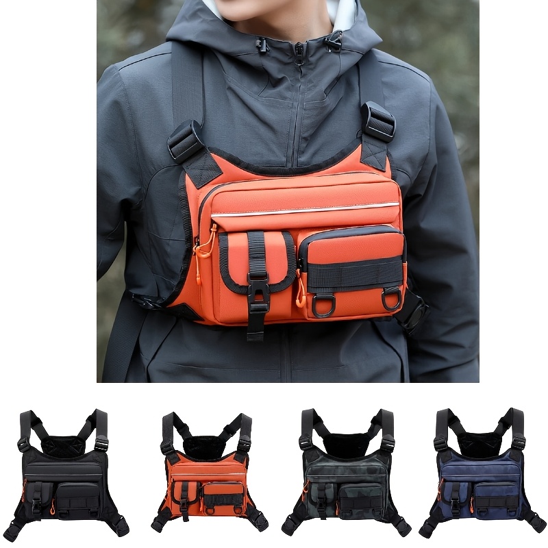 Sac de poitrine tactique pour  - Tactical Vest Men avis et prix