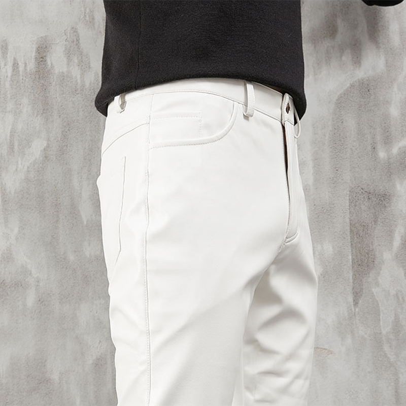 Pantalon en cuir pour hommes,  - Men Fashion Rave avis et prix