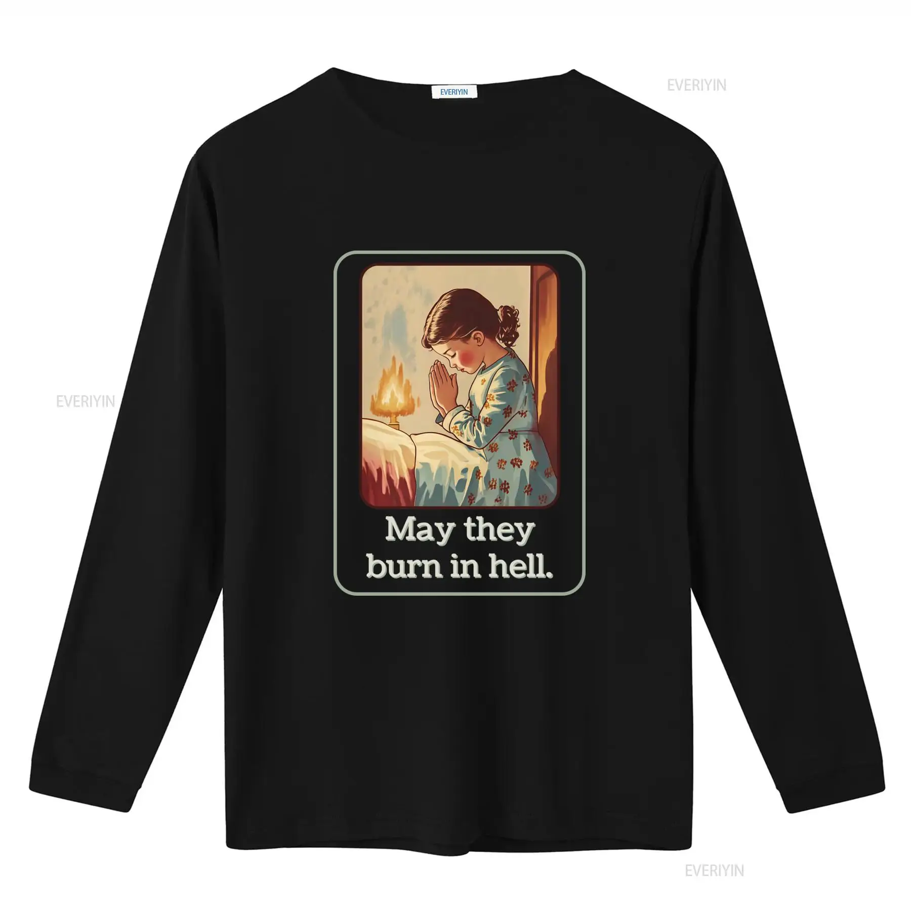 T-shirt « May They Burn In Hel - 1950S Fashion Men'S avis et prix
