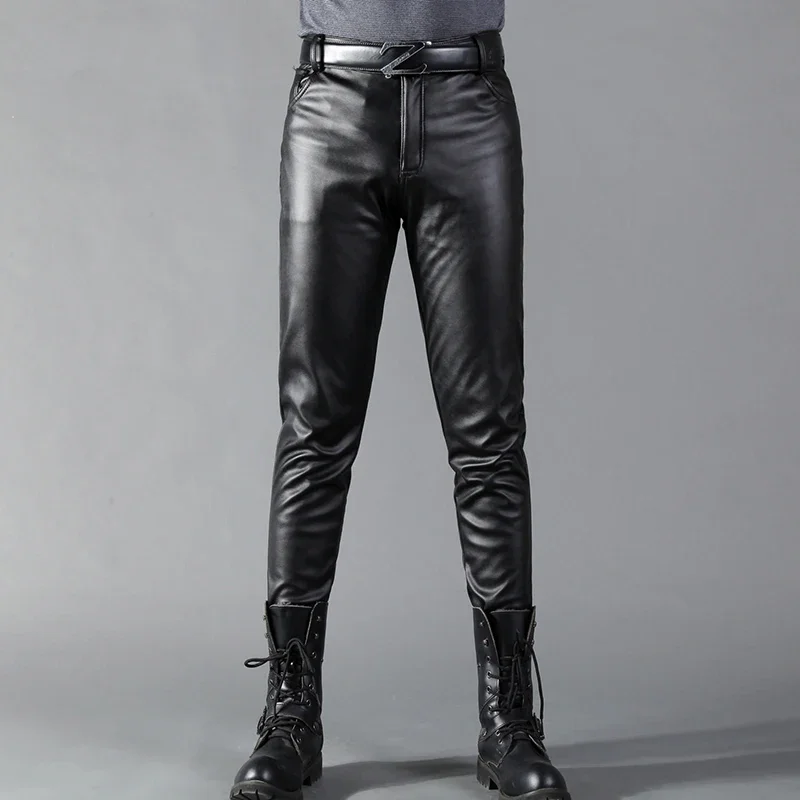 Pantalon en cuir pour hommes,  - Men Fashion Rave avis et prix