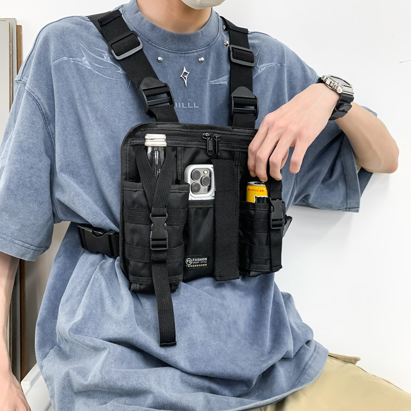 Hip-hop Streetwear hommes sac  - Tactical Vest Men avis et prix