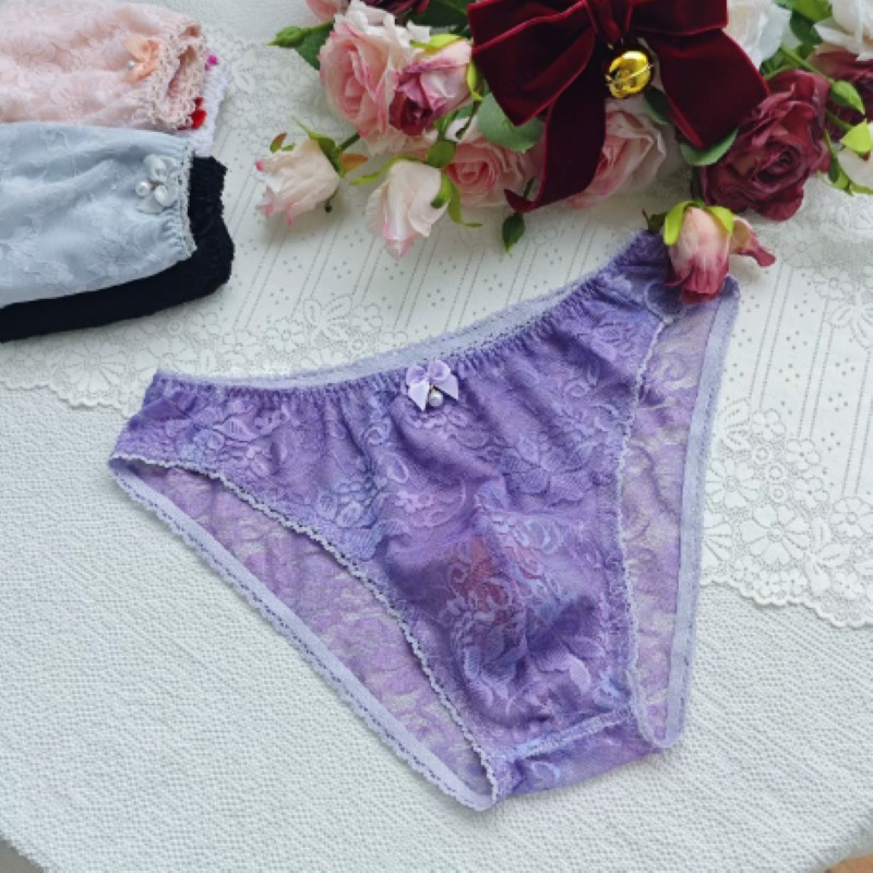 Culotte en dentelle transparen - Men Fashion Rave avis et prix