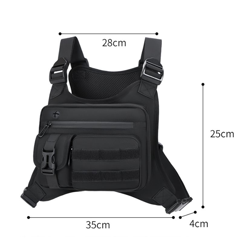 Sac de poitrine tactique pour  - Tactical Vest Men avis et prix