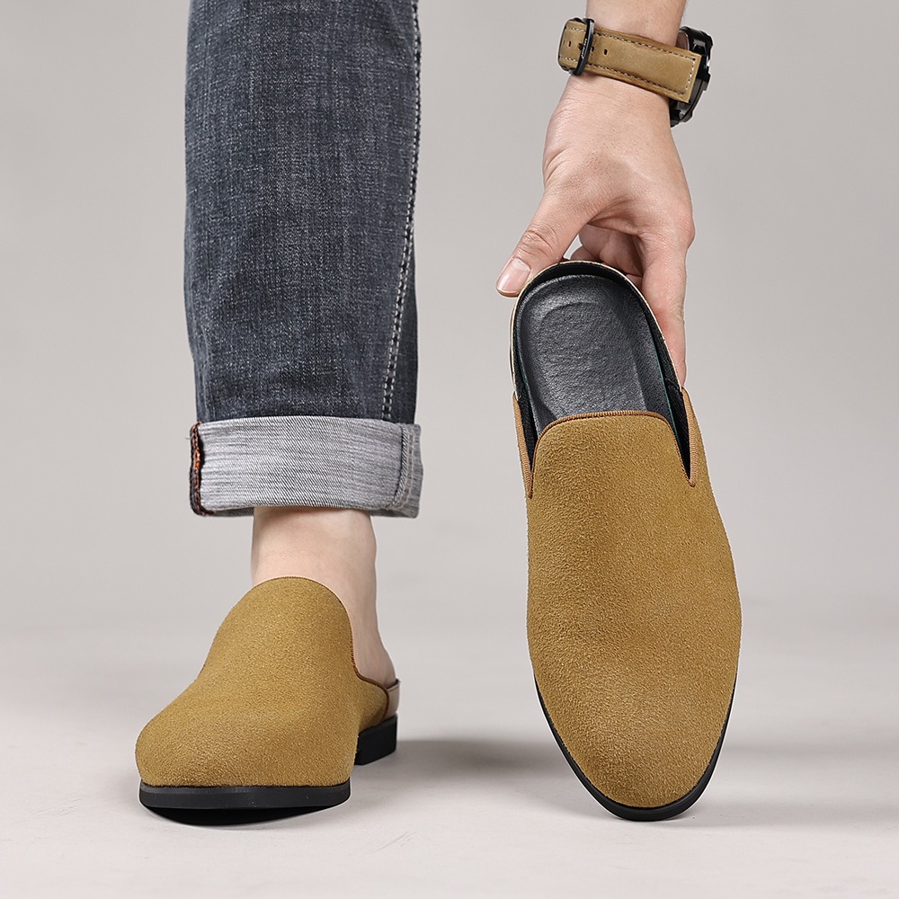 Mules en daim pour homme, moca - Men'S Fashion Loafers avis et prix