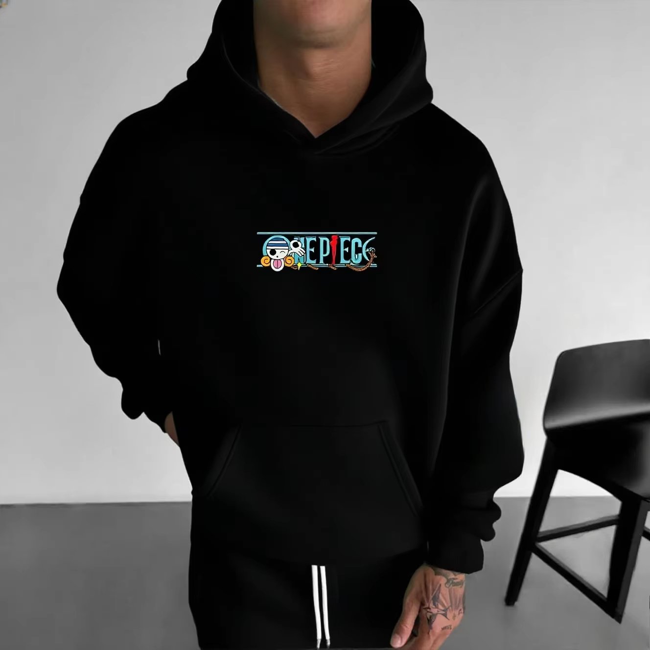 Sweat-shirt à capuche oversize - Mens Fashion Mullet avis et prix
