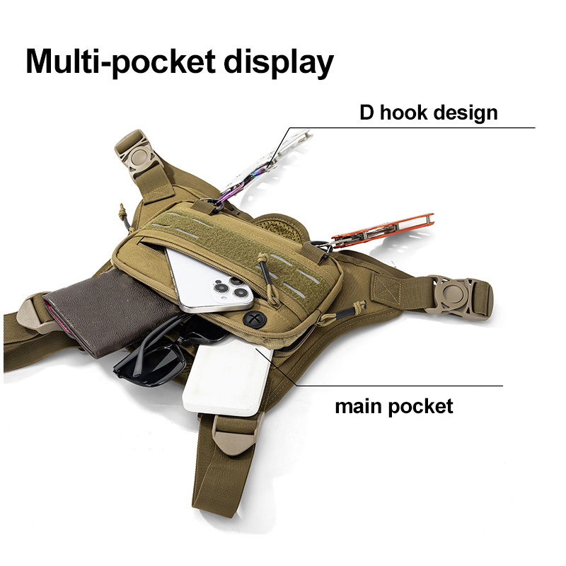 Sac de poitrine tactique, gile - Tactical Vest Men avis et prix