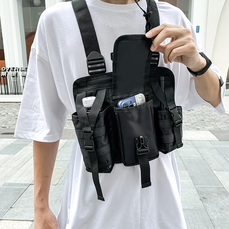 Hip-hop Streetwear dames sac d - Tactical Vest Men avis et prix