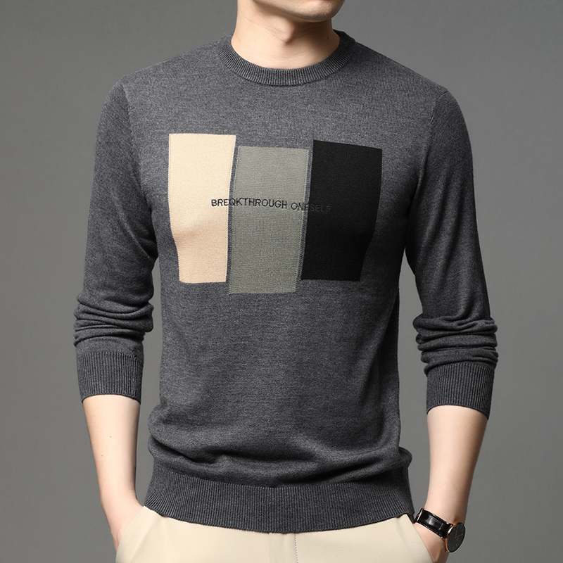 Pull tricoté jacquard pour hom - Mens Fashion Mullet avis et prix