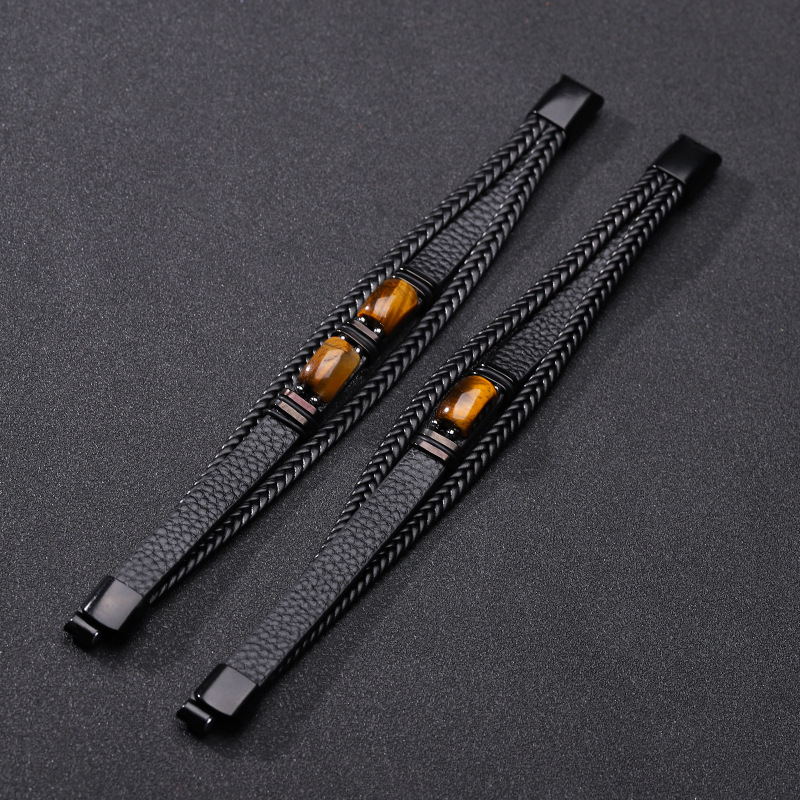 Un bracelet en pierre œil de t - Men'S Fashion Lk avis et prix