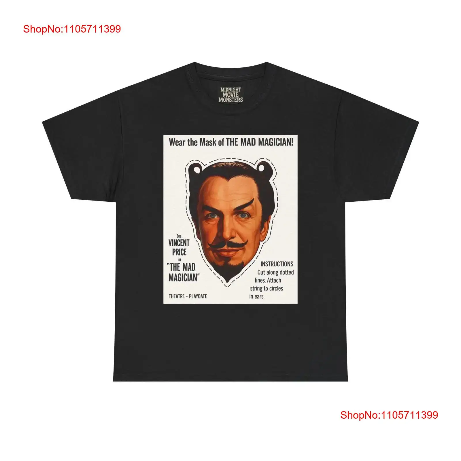 T-shirt The Mad Magician Vince - 1950S Fashion Men'S avis et prix
