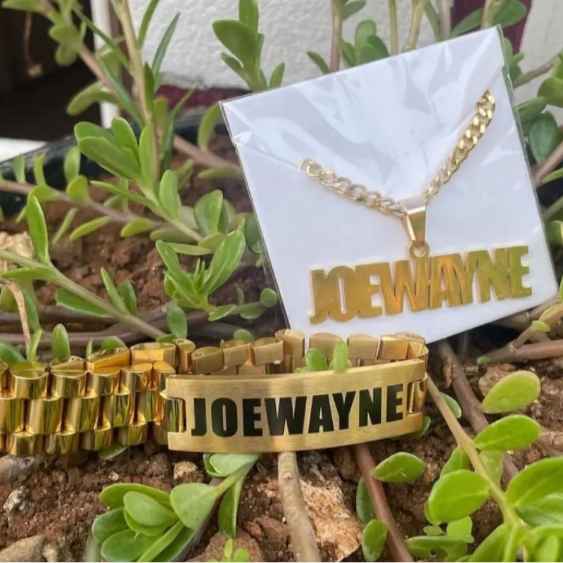 Collier personnalisé avec nom  - Men Fashion Rave avis et prix