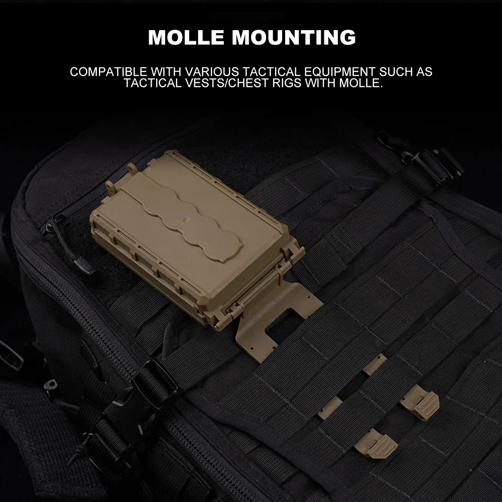 Boîte de rangement de batterie - Tactical Vest Men avis et prix