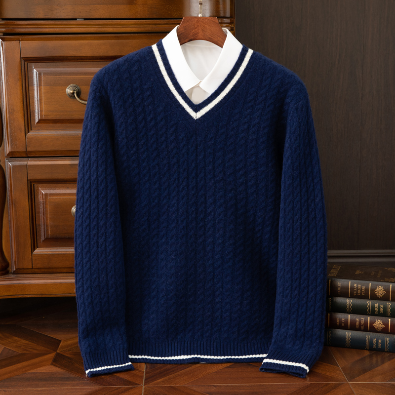 Pull en cachemire pur 100% pou - Mens Fashion Mullet avis et prix