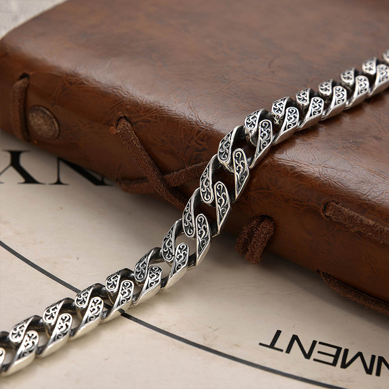 Nouveau bracelet chaîne cubain - Men'S Fashion Lk avis et prix