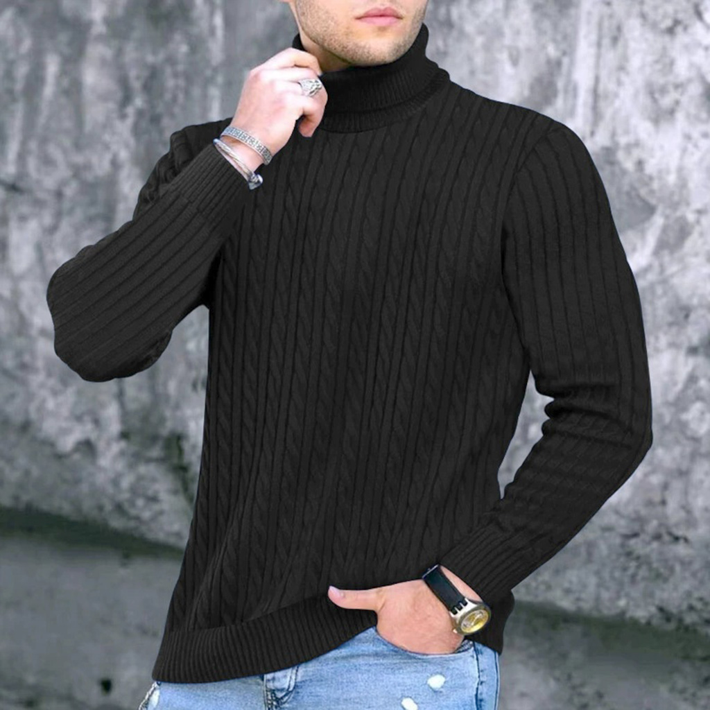 Pull en tricot pour hommes, co - Mens Fashion Mullet avis et prix