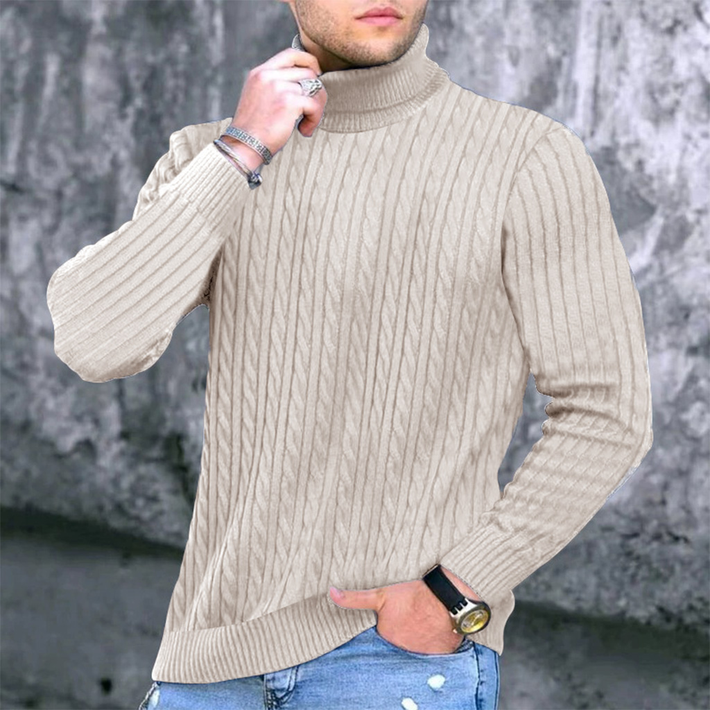 Pull en tricot pour hommes, co - Mens Fashion Mullet avis et prix