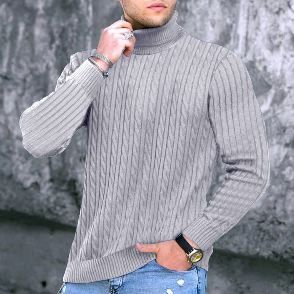 Pull en tricot pour hommes, co - Mens Fashion Mullet avis et prix