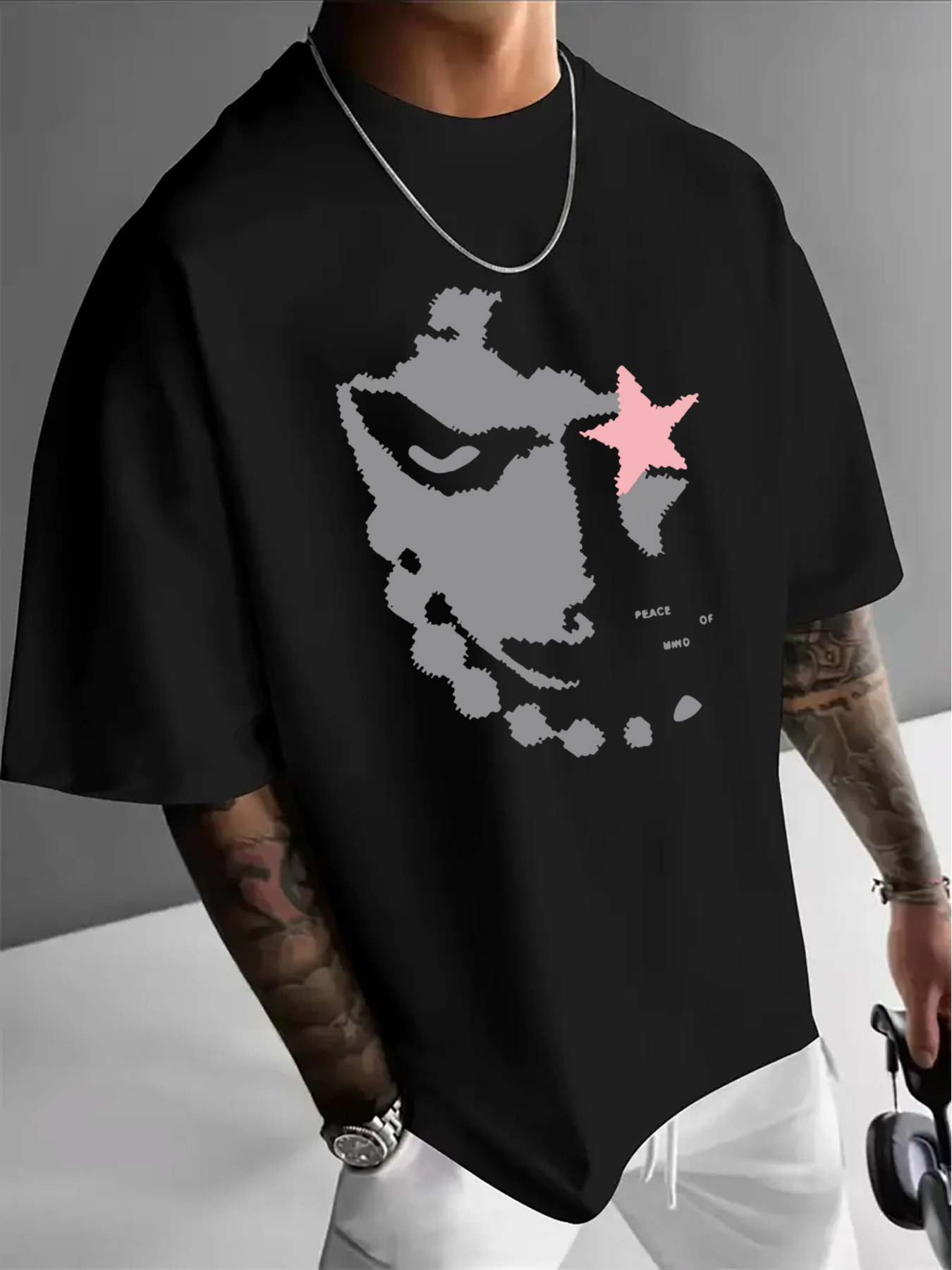 T-shirt décontracté pour homme - Men'S Fashion App avis et prix